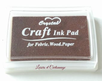 brown ink scrapbooking