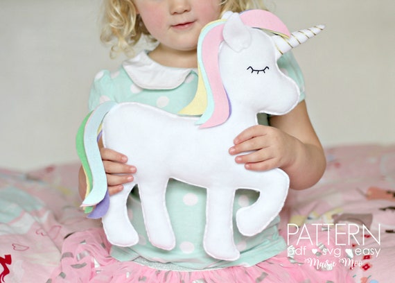 coussin DIY licorne