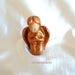 Angel made of olive wood, hand painted, hand carved in BETHLEHEM, Holy Land