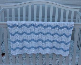 Baby Blanket afghan wrap crocheted