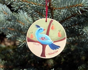 12 Days of CHRISTmas Ornaments - READY TO SHIP - Christian meanings included