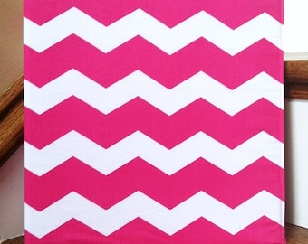 Chevron Fabric 3-Ring Binder Cover