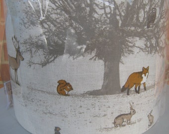 Lampshade - Woodland Animals Lamp Shade