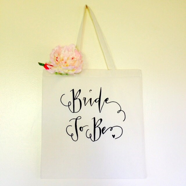 Bride To Be Bridal Shower Gift Tote Bag