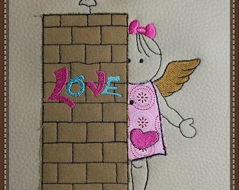 Embroidery file * MissLee & Love3 * 10 pieces (10x10 to 20x30)