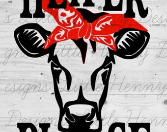 Download Heifer silhouette | Etsy