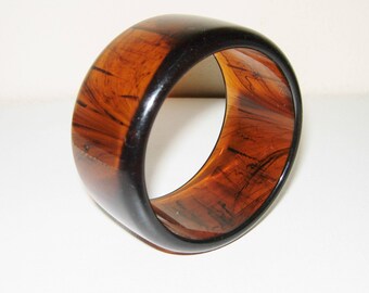 Bangle Bracelet, Celluloid Or Lucite