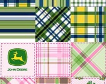 Pink Or Green John Deere Blanket