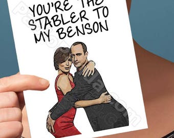 Anniversary Card | Law and Order Special Victim Unit | Svu Olivia Benson Boyfriend First Anniversary Boyfriend Card For Men Boyfriend Him