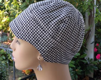 Chemo Hat ON SALE Hair Loss Soft Cancer Cap Cotton Hat Made in the USA Reversible Small/Medium