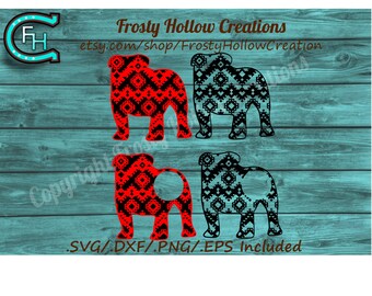 Aztec Bulldogs cutting file SVG instant download PERSONAL USE only!