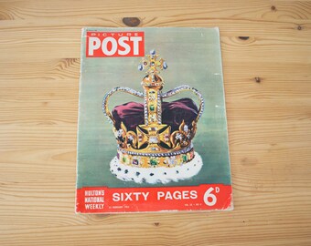 Vintage Magazine - The Queen's Coronation - Picture Post 1952