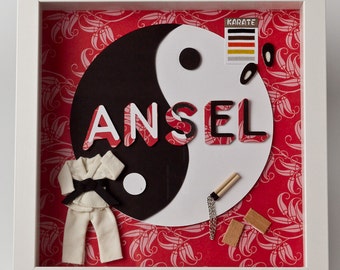 Karate Personalized Room Decor - Christmas gift
