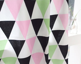 Cotton Fabric Big Triangle By The Yard