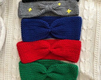 Crochet headbands, crochet turban, ear warmer, boho headband
