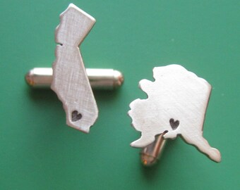 Custom Shape Cufflinks