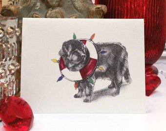 Newfoundland Holiday Card