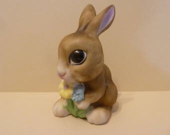 Bunny Holding Flowers, By: Enesco