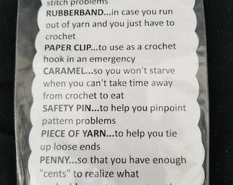 Crochet Survival Kit