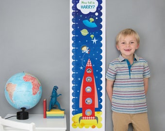 Personalised Space Height Chart