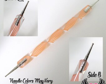 1.5mm 2 Sided NAIL ArT DOTTiNG TOOL Modeling, Painting, Miniature, and Sculpting Polymer Clay Metal Ball Helix Stylus USA Shipping