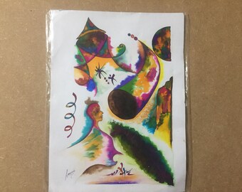 Watercolour Art from Marrakech