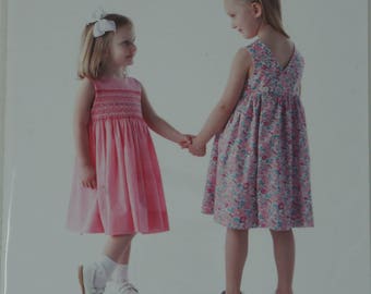 Mary De Smocked Dress Pattern from Children's Corner