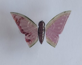 Tourmaline Carved Butterfly