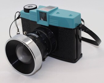 Diana F+ 'Toy' Film Camera with two lenses (standard 75mm and 110m Telephoto) with manual - Made by Lomography / Lomo - Very collectable