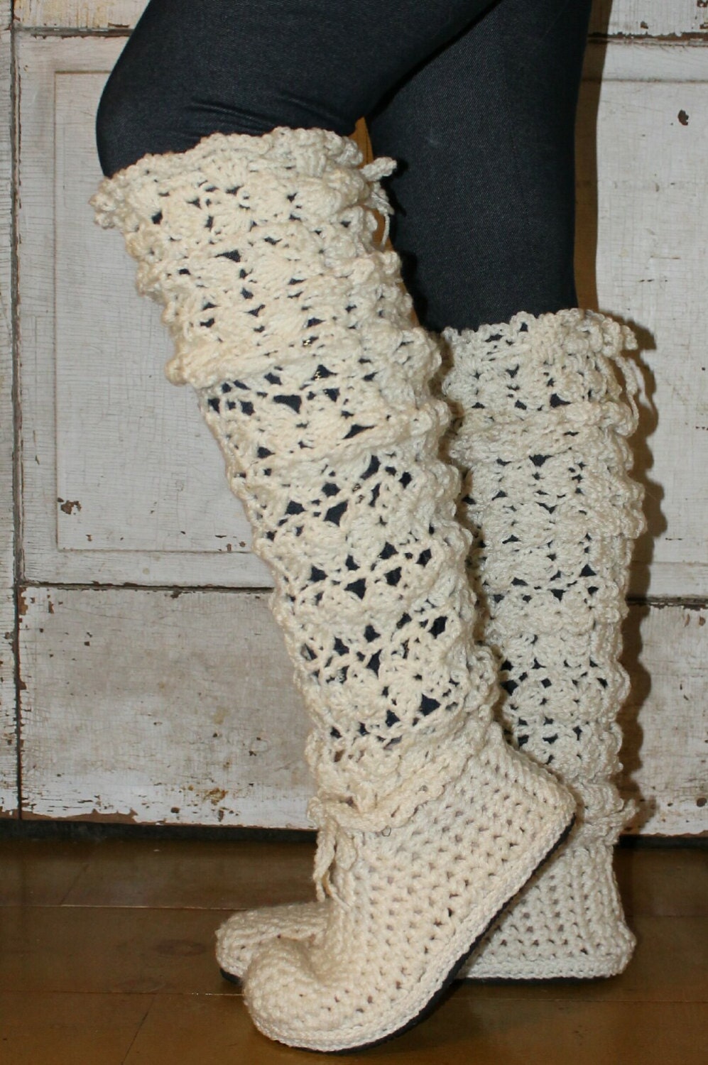 Crochet Boots Pattern5 Styles in 1LEGWARMER BOOTS