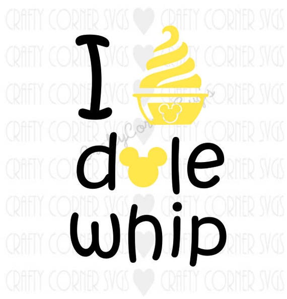 Dole whip-Disney dole whip SVG-Disney