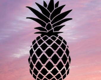 Sale! Pineapple SVG, Pineapple Monogram SVG, SVG Files, Cricut Cut Files, Silhouette Cut Files
