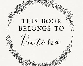 from the library of stamp book plate stamp personalized book