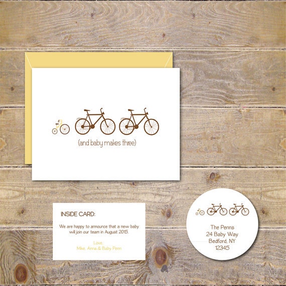 baby card announcements