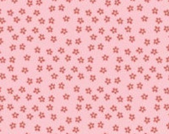 Riley Blake, My Mind's Eye, Pink Little Blossoms fabric, Bloom and Grow Collection, 1 yard C7036