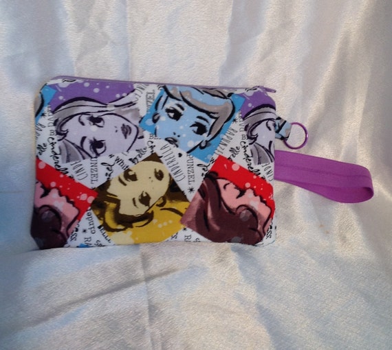 Large Disney Princess Wristlet/Wallet/Cell Phone holder