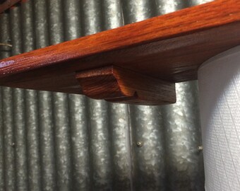 Rustic shelf with joist handmade Florentine style