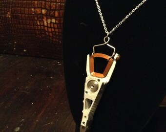 Tech Pendant Necklace, Hard-Drive Read/Write Arm