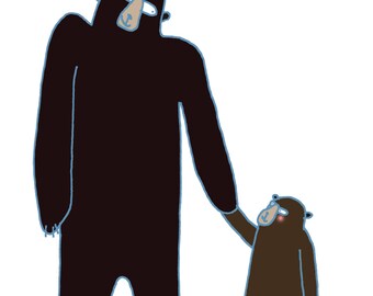 Daddy bear- fathers day card