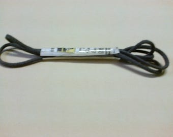 Two round Brown Shoe laces long 45 cm