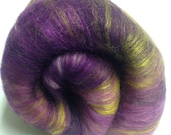 Carded fibre Batt for spinning and felting Art batt Merino wool Spinning fiber 50g (1.95 oz)