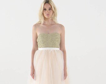 Jupe en tulle maxi "Imela"