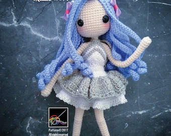Crochet Doll Pattern - Kallie 凱莉