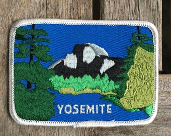 LAST ONE! Yosemite National Park California Vintage Souvenir Travel Patch