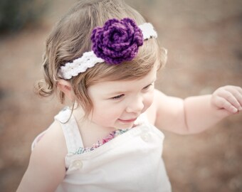 CROCHET Headband PATTERN - "Elegance" - All sizes included - Beginner - PDF 301 - Sell what you Make
