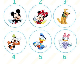 Mickey Mouse Clubhouse Characters Cutouts Vectors Mickey