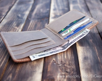 mens leather wallet mens wallet slim wallet for men card holder wallet travel wallet mens card wallet billfold wallet minimalist wallet