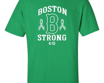 Boston B Strong Marathon Men's Tee Shirt 424W