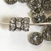 20 Pcs 6mm or 7mm Gunmetal color Clear Rhinestone Rondelle Wavy Spacer Beads Jewelry Components Rondelle Spacer Bead Beads