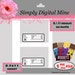 YOU Design!!! Large candy bar wrapper Templates!!